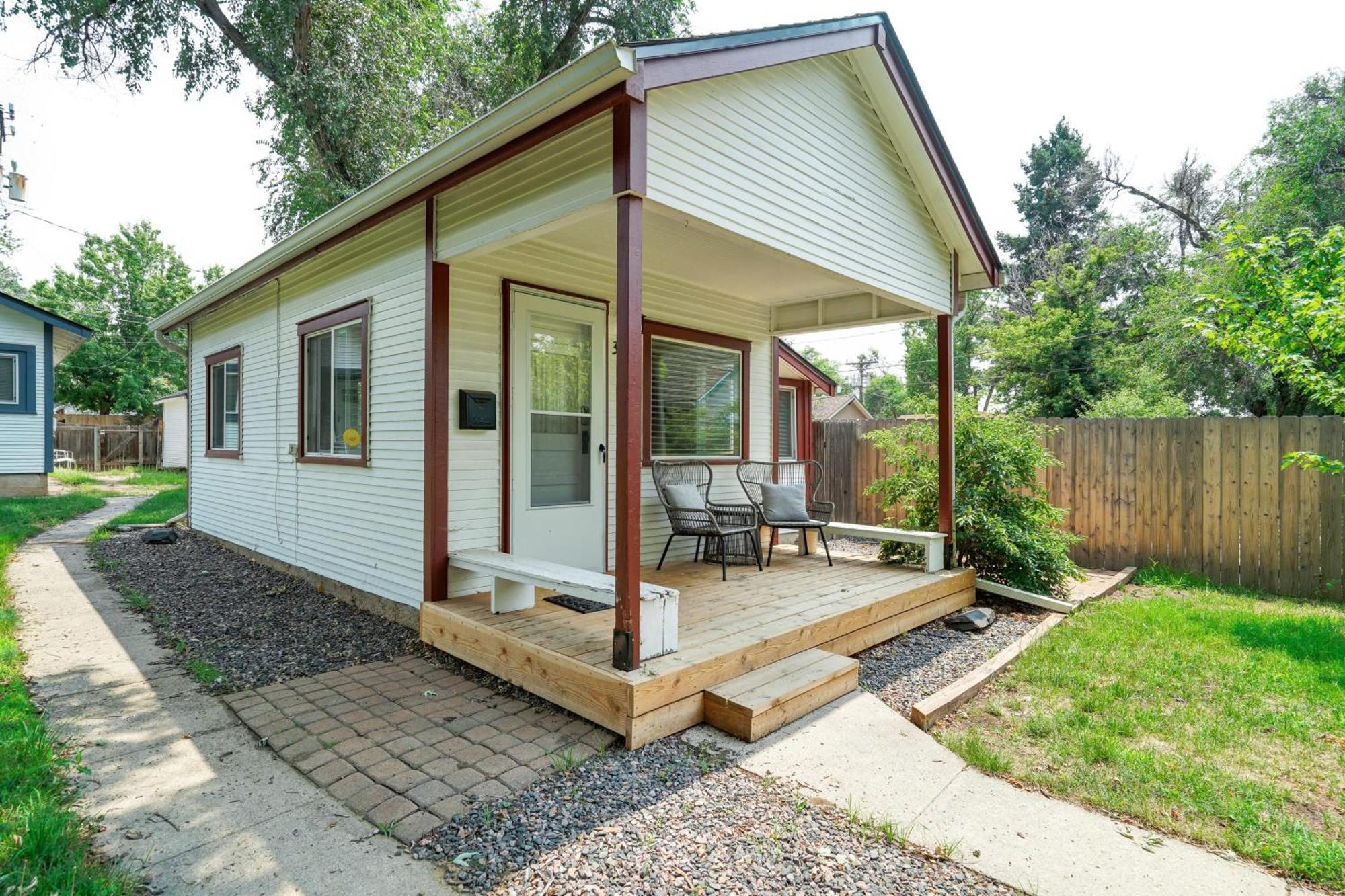 Vintage Tiny House Cute 1Bdrm Big Appeal Vila Colorado Springs Exterior foto